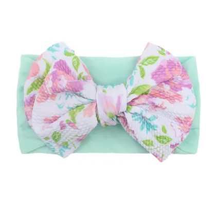 Cute Soft Bow Headband Baby Turban Accessories