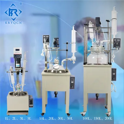 Laboratory Single Layer Bio Glass Reactor DF-5L