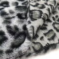 Artificial Rabbit Fur Fabric Leopard Print Faux Fur