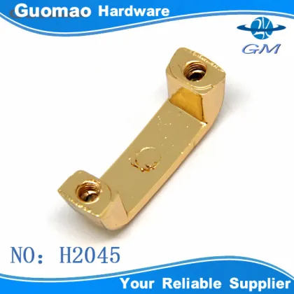 Mini arch bridge light gold zinc alloy bridge for bag