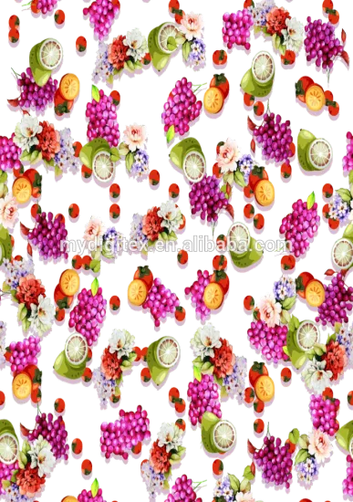 Factory prodution digital printing silk fabric