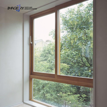 Durable and Stylish Sliding Windows: Aluminum with Broken Bridge Tempered Glass - Black