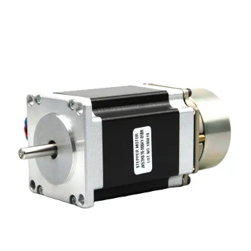 High Power 1.8 Degree NEMA23 57mm Permanent Magnet Geared Stepper Motor with Brake