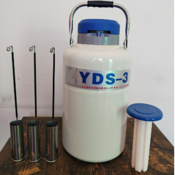 3L Small Capacity Liquid Nitrogen Container for Farming and Transportation