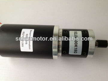 52PLG.63ZYT01 SERIES dc planetary gear motor 12v, 24v, upto 60v, rated torque upto 25Nm
