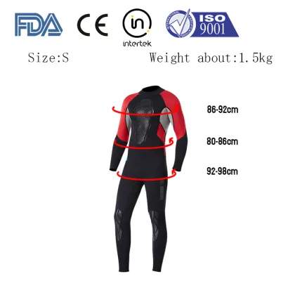 Unisex sun protection warm scuba diving suit