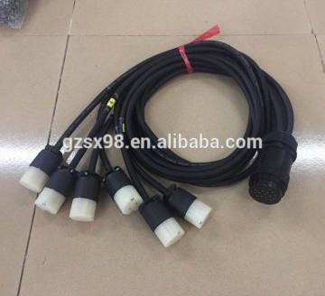 power junction fanout cable to Edison connectors