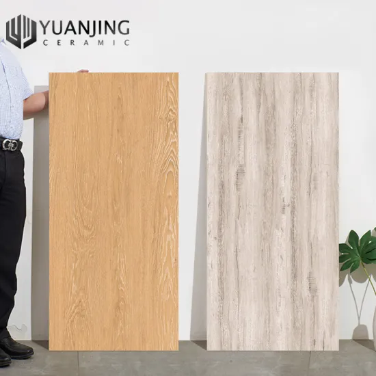 Top Grade Porcelain Tiles: Achieving a Natural Wood Look with Enhanced Non-Slip Surface for Floors