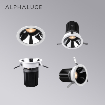 Commercial Adjustable LED Spot Lights - 12W Ultra Slim Directional Recessed Downlights