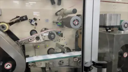 Disposable care pads 40x60cm Production Line