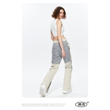 Ski pants women's veneer wear micro-large