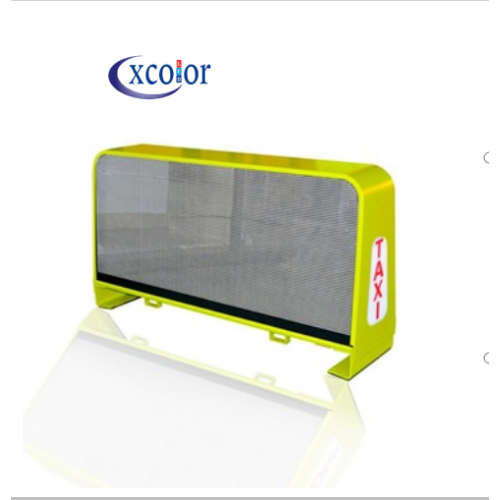 Mobile Advertising Taxi Top LED Display