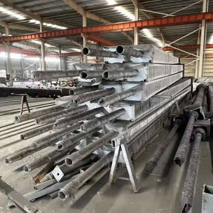 China Manufacturer 5G Smart Poles with Integrated WiFi, LED Display, and Traffic Analytics