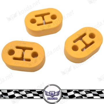 anti-vibration Hanger Rubber Bushes Yellow and black for Exhaust Muffler