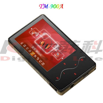 Flexible touch keys MP4 player with card reader