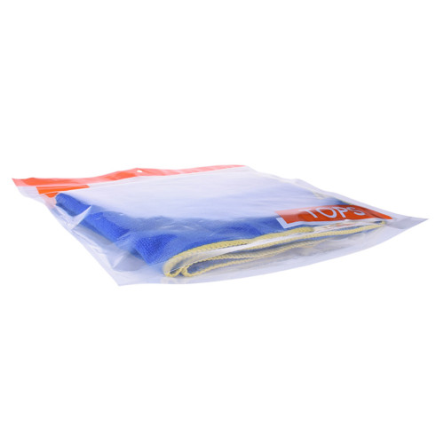Plastic zakken van ritssluiting voor shirts met ritssluiting