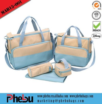 Fashion five-piece set Mami Bag ,Baby Diaper Bag Wholesale