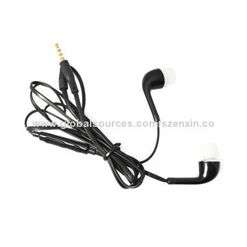 In-ear Stereo Earphones, CE, RoHS Marks, Fashionable and Comfortable Design