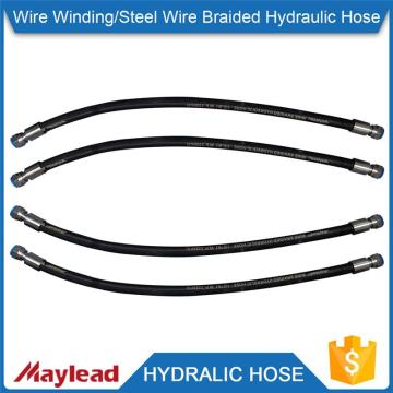 Din en856 4sh MSHA approval spiral steel large diameter hydraulic rubber hose                        
                                                                                Supplier's Choice