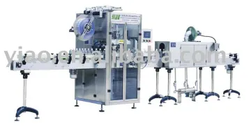 automatic bottle sleeve labeling machine