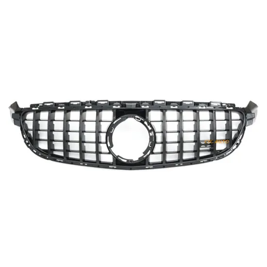 Chrome Silver Grille for Mercedes-Benz C63 GTR Front Bumper - 2019