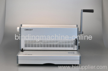 21 Manual Wire-o Binding Machine 