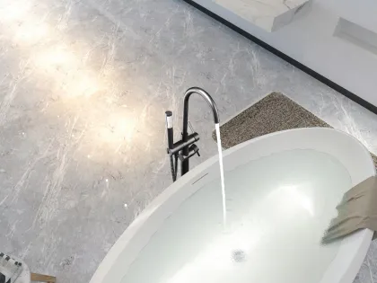 Torneo de Grifos Independientes Montados en el Suelo de Una Manija