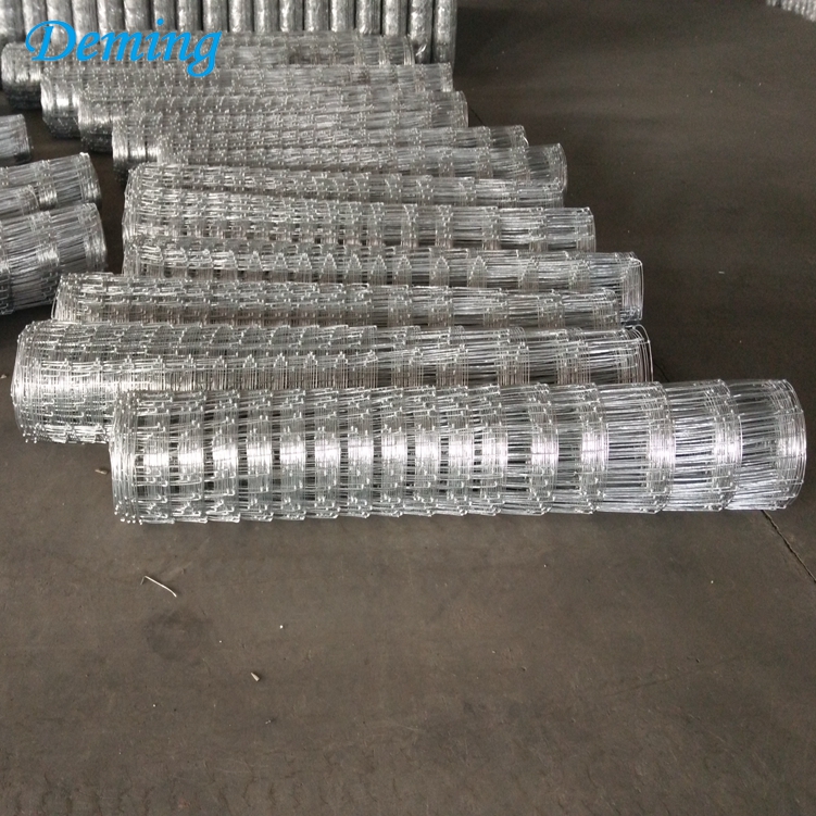 Factory Galvanized Fixed Knot Field Fence for Sale