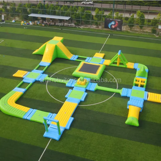 Inflatable Crazy Water Park: Manufacturer's Outdoor Giant Inflatable Water Amusement Park Games Equipment