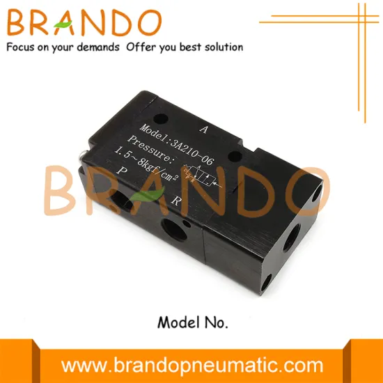 3A210-06 1/8'' NC Exterior Control Air Pilot Valve