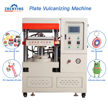 Plate Vulcanizing Press Solid Silicone Making Machine