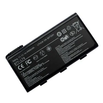 Replacement MSI Laptop Battery, for A5000/A6000/CX610/BTY-L74/11.1V/4,400mAh Battery