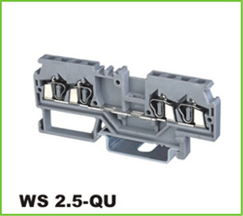 2.5mm2 2 in 2 out DIN-Rail Terminal Block