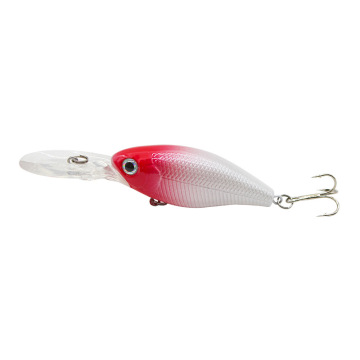 THORFORCE Floating Crankbait Long Bill Hard Bait Lures - Multiple Colors (80mm, 10g)