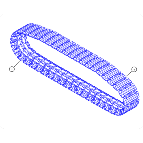 Hydraulic Shovel 6030 Track Assembly 5142352/514-2352