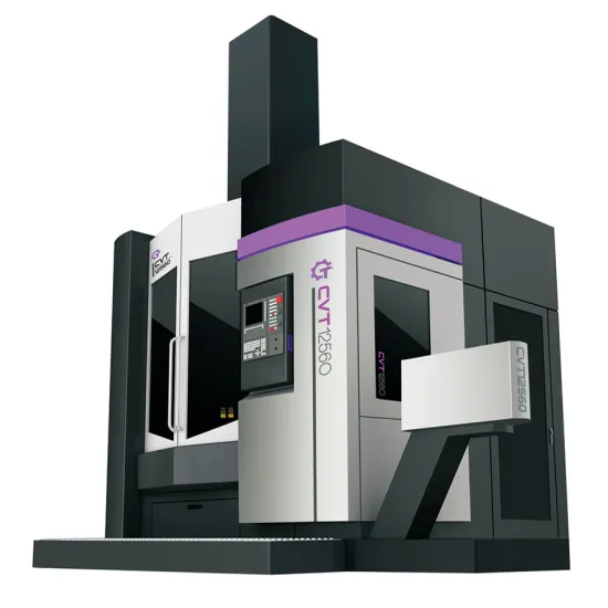 Precision CNC Milling CVT12560 Vertical Machine Center with GSK/FANUC/KND Control