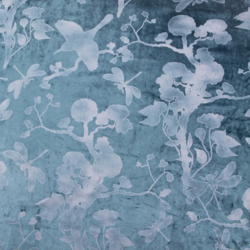Foil Crush Velvet Fabric