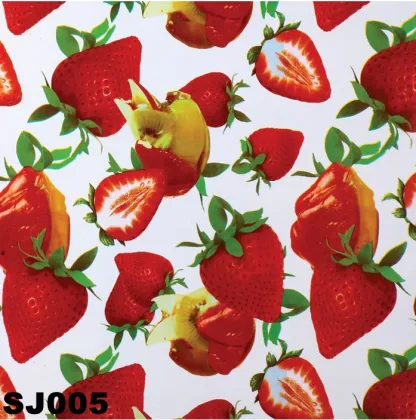 fruite design waterproof red hotel tablecloth