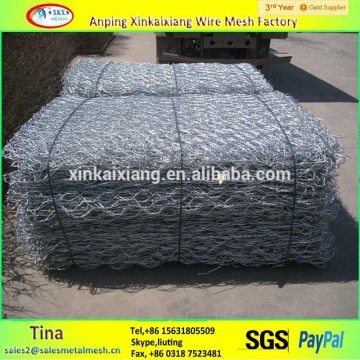 Electro/Hot dipped Galvanized Gabion Wire Netting
