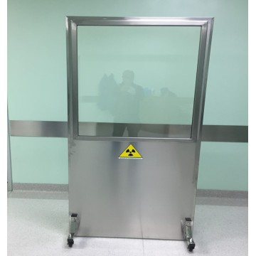 X-ray radiation shielding protective operator screen