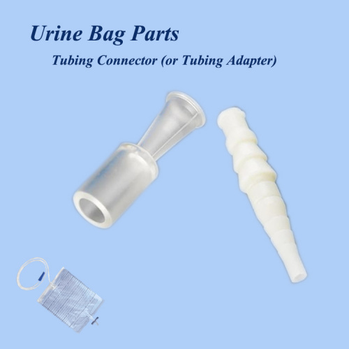 Adaptateur de tube de connecteur conique de pièces de sac d&#39;urine