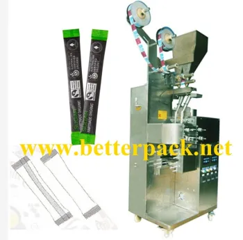 Automatic multi lane coffee sugar sticks package machine