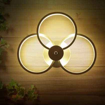 led modern acrylic wall lamp