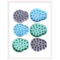 Brosse de shampooing de massage en silicone doux