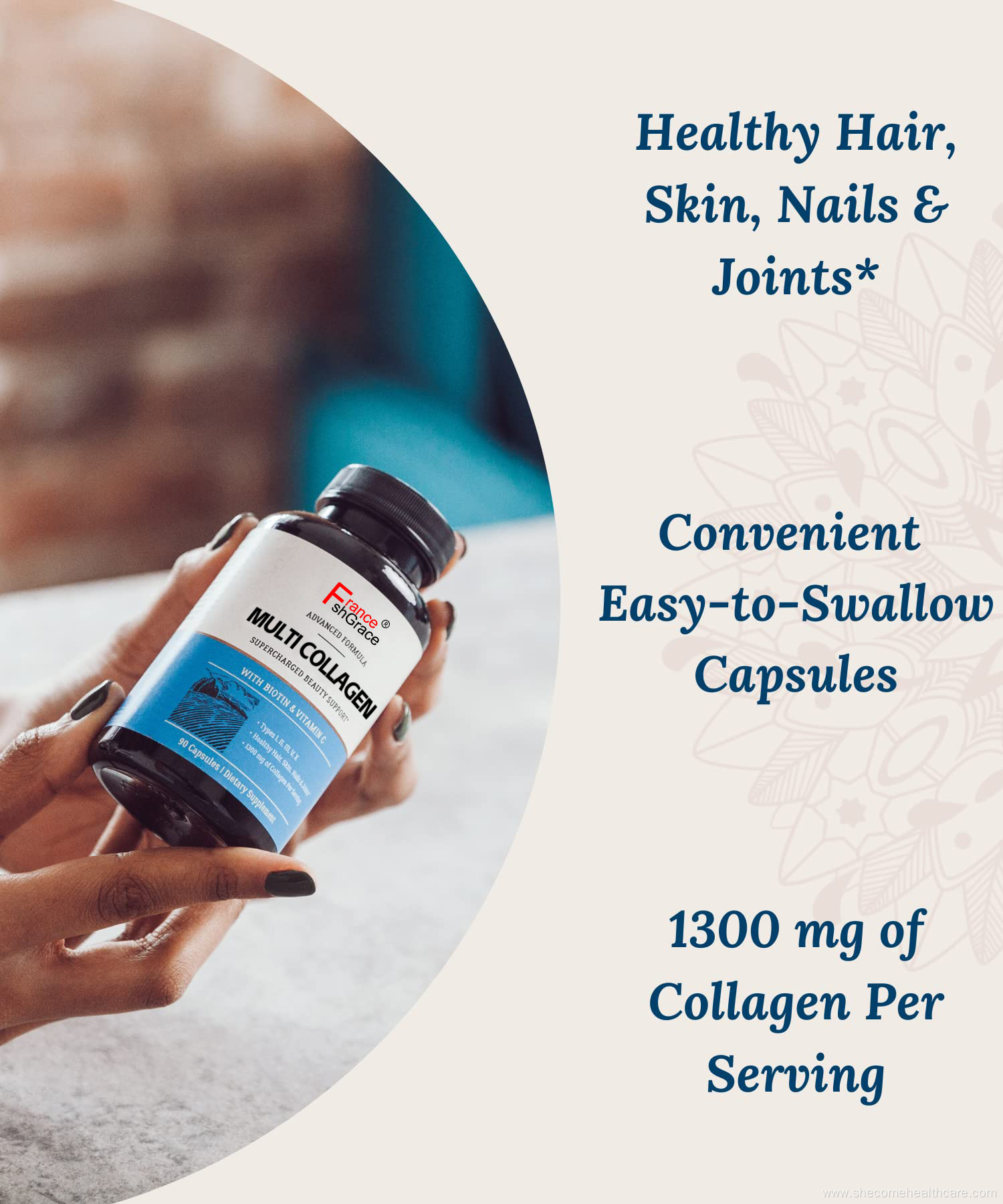 multi collagen Supports Healthy Nails collagen capsules