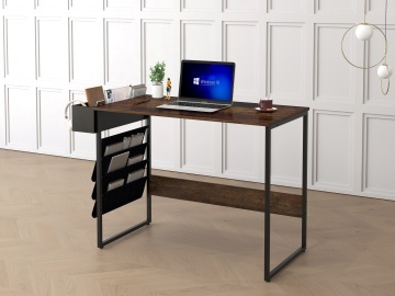 Space-Saving Desk with Smart Storage for Small Offices
