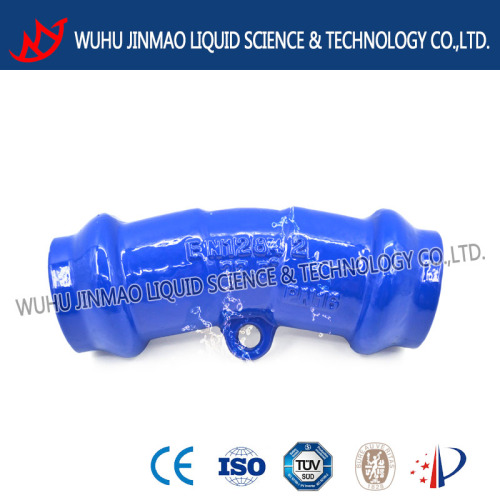 22.5 degree socket bend for PVC fusion epoxy bonded pipe fitting