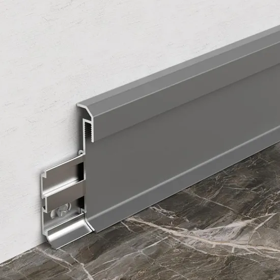 Hot Sell LED Aluminum Anodized Skirting Board Profile
