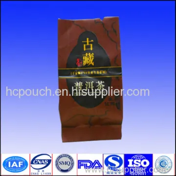 Plastic Side Gusseted Bag For Food 