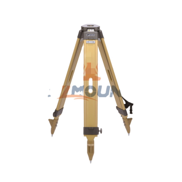 Factory-Price Wooden Tripod Stand for Total Station Surveying